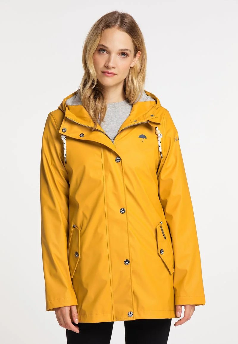 Schmuddelwedda REGEN - Regenjacke / Wasserabweisende Jacke - Curry 6 Schmuddelwedda REGEN - Regenjacke / Wasserabweisende Jacke - Curry – Bild 6