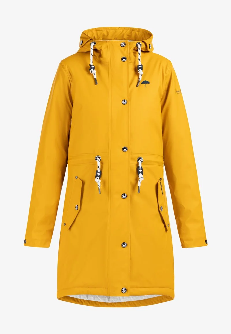 SCHMUDDELWEDDA REGENMANTEL MIT WATTIERUNG STORMCLOUD - Wintermantel - Senf 5 SCHMUDDELWEDDA REGENMANTEL MIT WATTIERUNG STORMCLOUD - Wintermantel - Senf – Bild 5