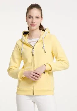 Schmuddelwedda YASANNA - Sweatjacke - Hellgelb