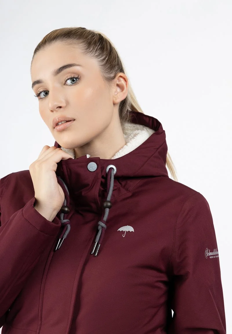 Schmuddelwedda Wintermantel - Weinrot 4 Schmuddelwedda Wintermantel - Weinrot – Bild 4