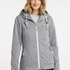 Schmuddelwedda FUNKTIONS - Outdoorjacke - Grau Melange Hellgrün