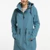 Schmuddelwedda Regenjacke / Wasserabweisende Jacke - Jadeblau