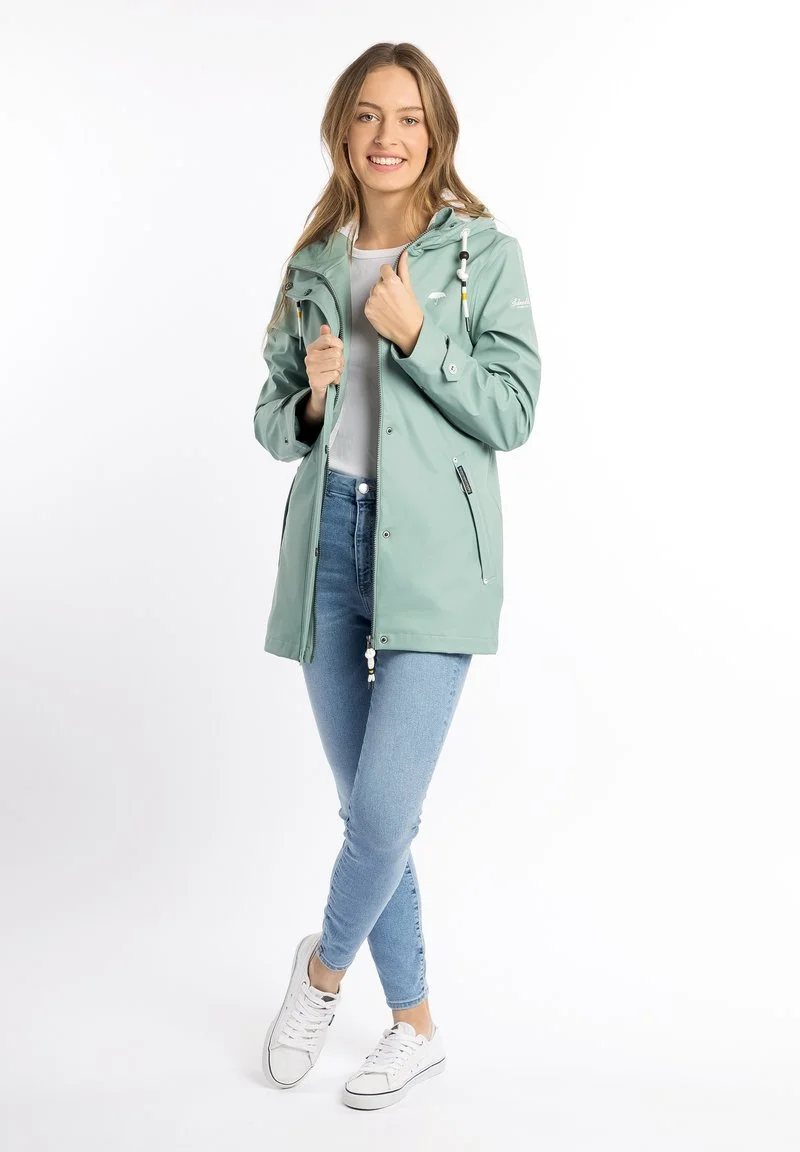 SCHMUDDELWEDDA INCUS - Parka - Rauchmint 2 SCHMUDDELWEDDA INCUS - Parka - Rauchmint – Bild 2
