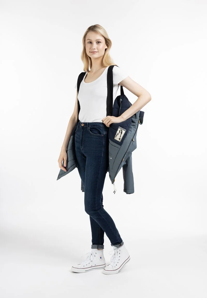 Schmuddelwedda Winterjacke - Blaugrau 4 Schmuddelwedda Winterjacke - Blaugrau – Bild 4