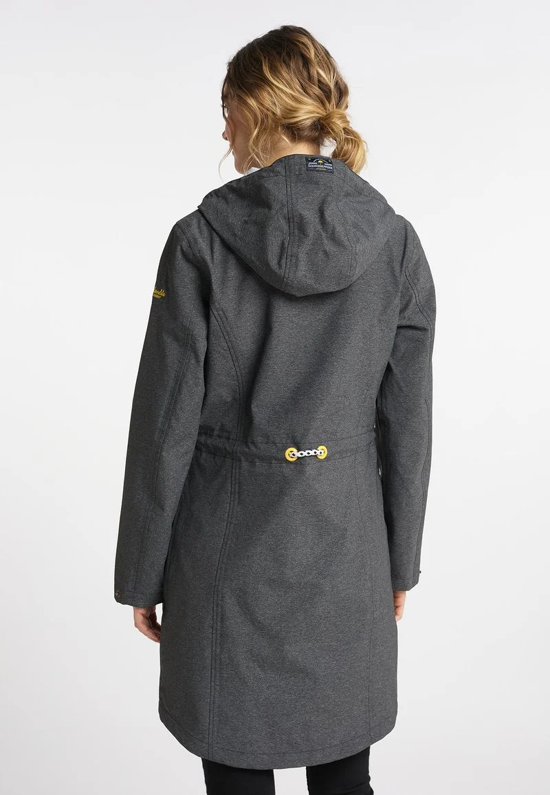 SCHMUDDELWEDDA HALEE - Parka - Anthrazit Melange 3 SCHMUDDELWEDDA HALEE - Parka - Anthrazit Melange – Bild 3