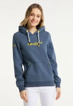 SCHMUDDELWEDDA YASANNA - Kapuzenpullover - Marine Melange