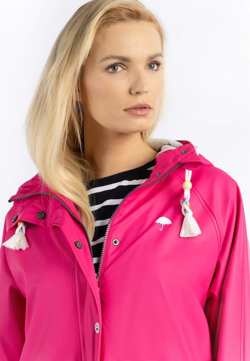 Schmuddelwedda Regenjacke / Wasserabweisende Jacke - Pink 4 Schmuddelwedda Regenjacke / Wasserabweisende Jacke - Pink – Bild 4