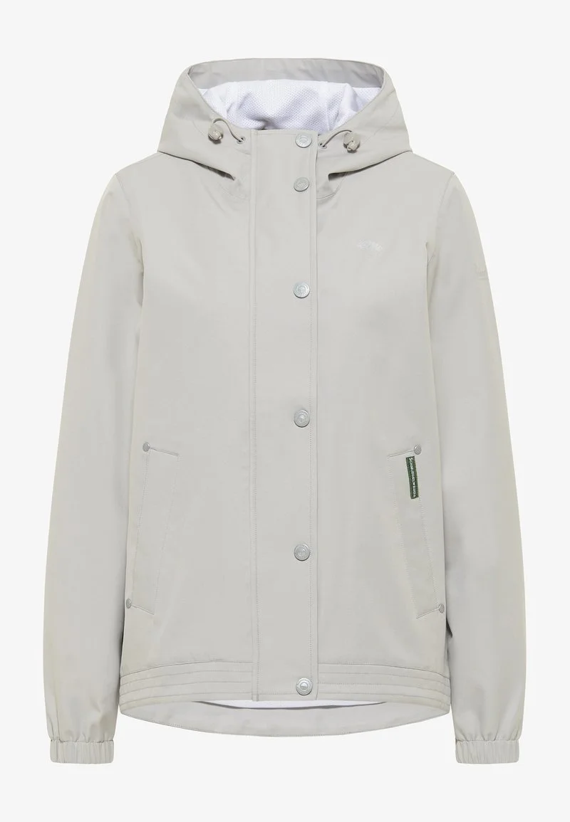 Schmuddelwedda Regenjacke / Wasserabweisende Jacke - Hellgrau 5 Schmuddelwedda Regenjacke / Wasserabweisende Jacke - Hellgrau – Bild 5