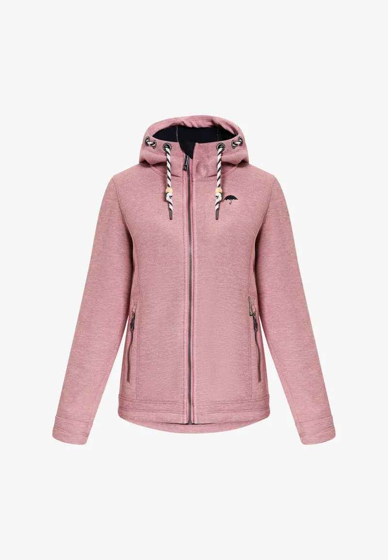Schmuddelwedda FRAULLY - Fleecejacke - Puderrosa Melange 5 Schmuddelwedda FRAULLY - Fleecejacke - Puderrosa Melange – Bild 5