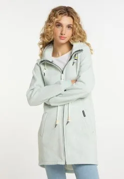 Schmuddelwedda Sweatjacke - Rauchmint Melange