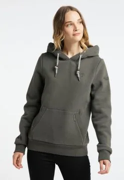 Schmuddelwedda Kapuzenpullover - Dunkeloliv