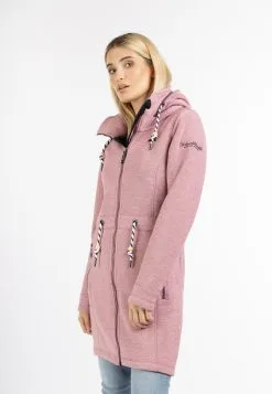 Schmuddelwedda FRAULLY - Parka - Puderrosa Melange