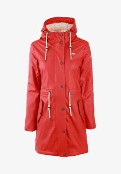 SCHMUDDELWEDDA REGENMANTEL MIT WEBPELZFUTTER IN TEDDYOPTIK KILATA - Parka - Rot 10 SCHMUDDELWEDDA REGENMANTEL MIT WEBPELZFUTTER IN TEDDYOPTIK KILATA - Parka - Rot -Schmuddelwedda Verkäufe eba8a0312fd24993a14dcce4b411d7e3