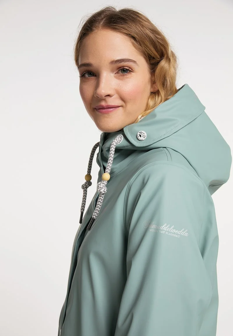 SCHMUDDELWEDDA KILATA - Outdoorjacke - Rauchmint 4 SCHMUDDELWEDDA KILATA - Outdoorjacke - Rauchmint – Bild 4