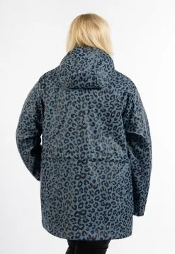 Schmuddelwedda MIT ALL OVER LEOMUSTER BRIDGEPORT - Parka - Blau Grau Schwarz Leo -Schmuddelwedda Verkäufe f2829d8e8a7a49cfa5a62cdae6dddcfd