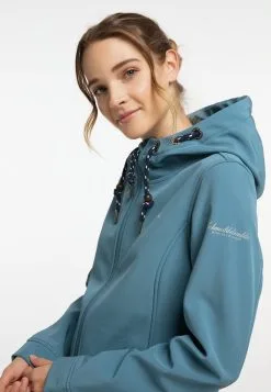 Schmuddelwedda ALBEE - Outdoorjacke - Jadeblau -Schmuddelwedda Verkäufe f374c54507834da397450bc6dfad172f
