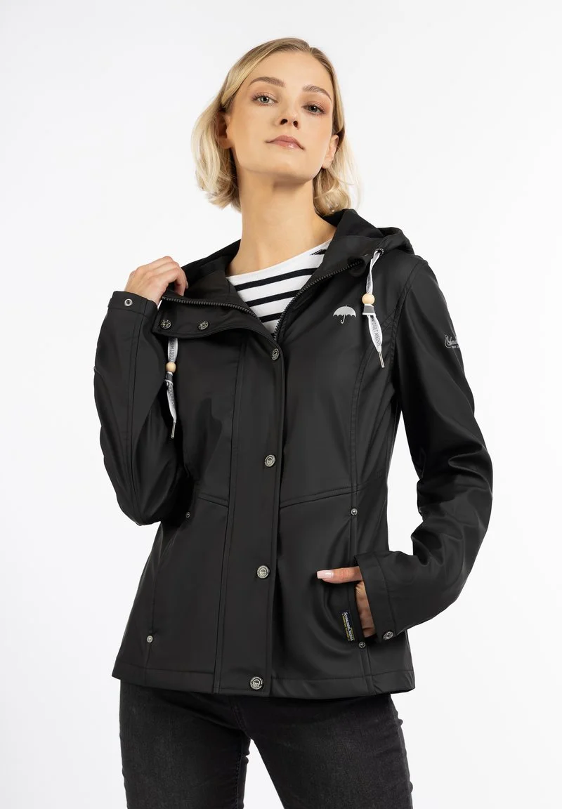 SCHMUDDELWEDDA GRASSLAND - Outdoorjacke - Schwarz 6 SCHMUDDELWEDDA GRASSLAND - Outdoorjacke - Schwarz – Bild 6