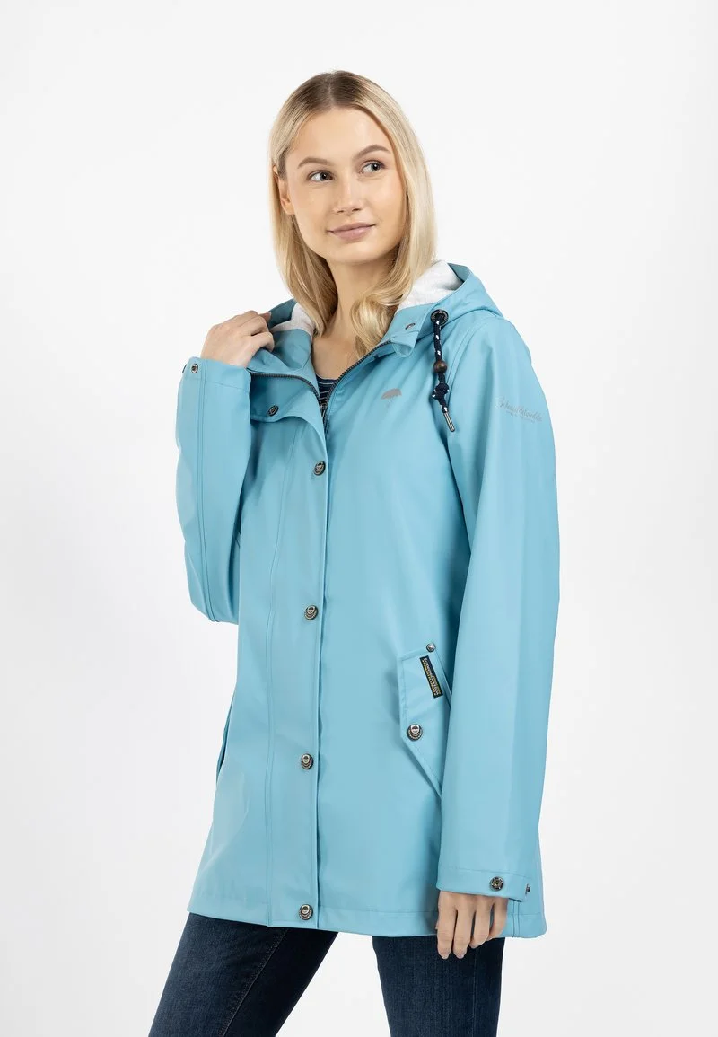 Schmuddelwedda REGEN - Regenjacke / Wasserabweisende Jacke - Ice Blue 1 Schmuddelwedda REGEN - Regenjacke / Wasserabweisende Jacke - Ice Blue
