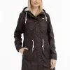 Schmuddelwedda REGEN - Parka - Dark Brown