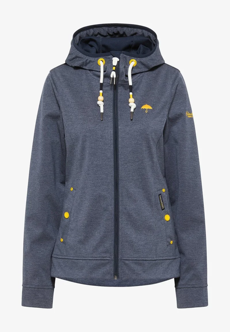 Schmuddelwedda Regenjacke / Wasserabweisende Jacke - Marine Melange Marine 5 Schmuddelwedda Regenjacke / Wasserabweisende Jacke - Marine Melange Marine – Bild 5